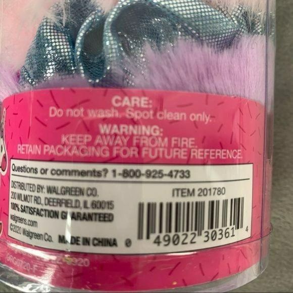 Furever Friends 6 Count Scrunchie Hair Accessories Rainbow Animal Print Set - Picture 6 of 7